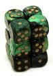 12 Black-Green/gold 16mm CHX 26639